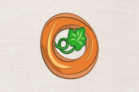 Autumn Elegance: Letter O Monograms