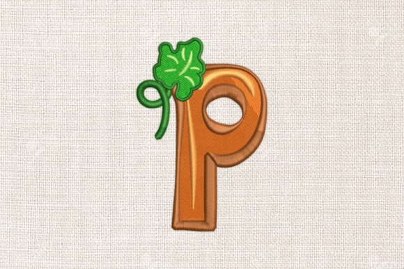 Autumn Elegance: Letter P Monograms