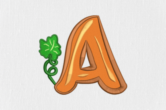 Autumn Monograms Alphabet - Letter A