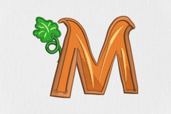 Charming Letter M Autumn Monograms Review
