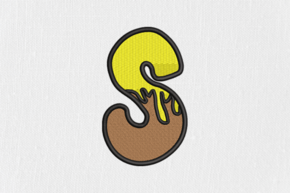 Charming Letter S Bee Monograms for Gifts