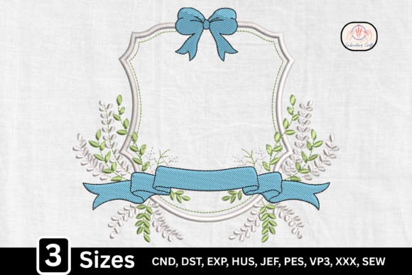 Elegant Coquet Cow, Monogram Frame for Business