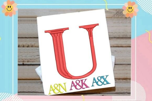 Elegant Letter U Split Monogram Logo