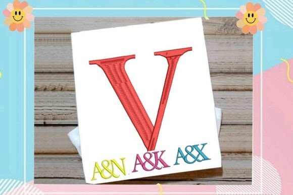 Elegant Letter V Split Monogram Logo