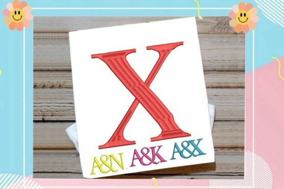 Elegant Letter X Split Monogram Logo