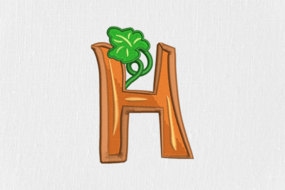 Letter H Autumn Monograms: A Perfect Fall Embellishment