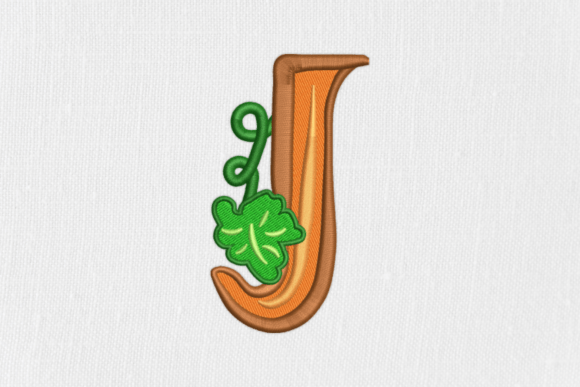 Review: Letter J Autumn Monograms for Seasonal Use