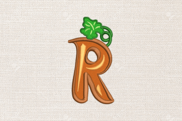 Review of Letter R Autumn Monograms for Business